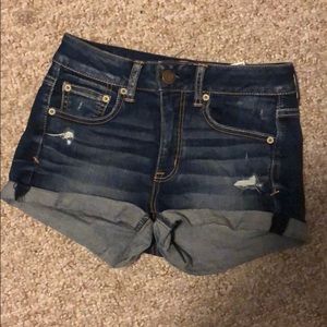 American eagle jean shorts